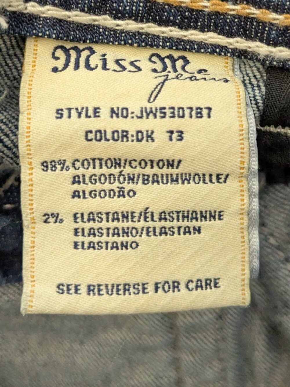 NWT Women's Miss Me MidRise Bootcut  Jeans Size 26 - Picture 11 of 12